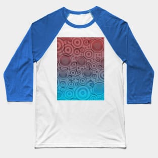 Abstract round pattern Baseball T-Shirt